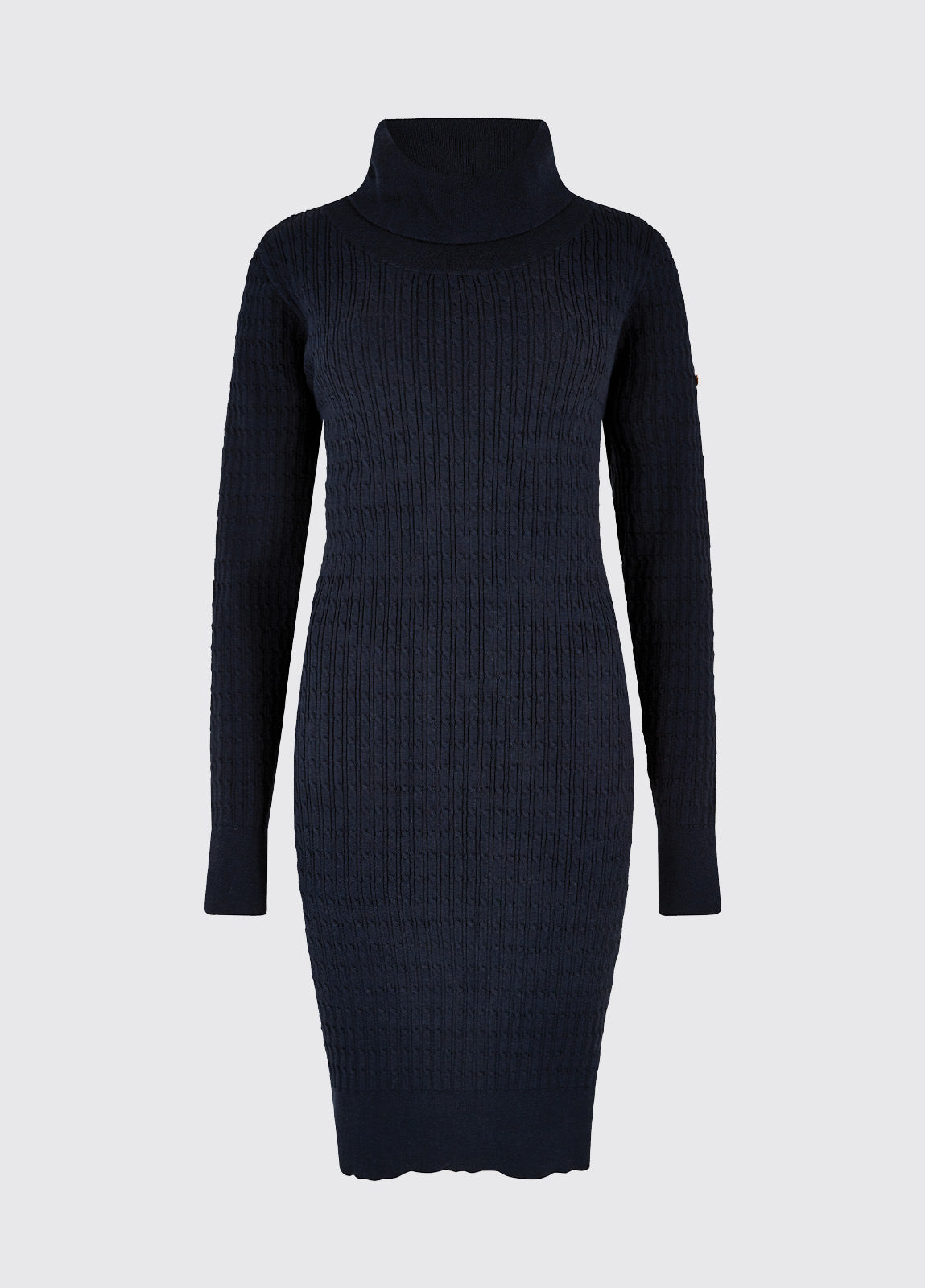 Raheen Fitted Dress - Navy