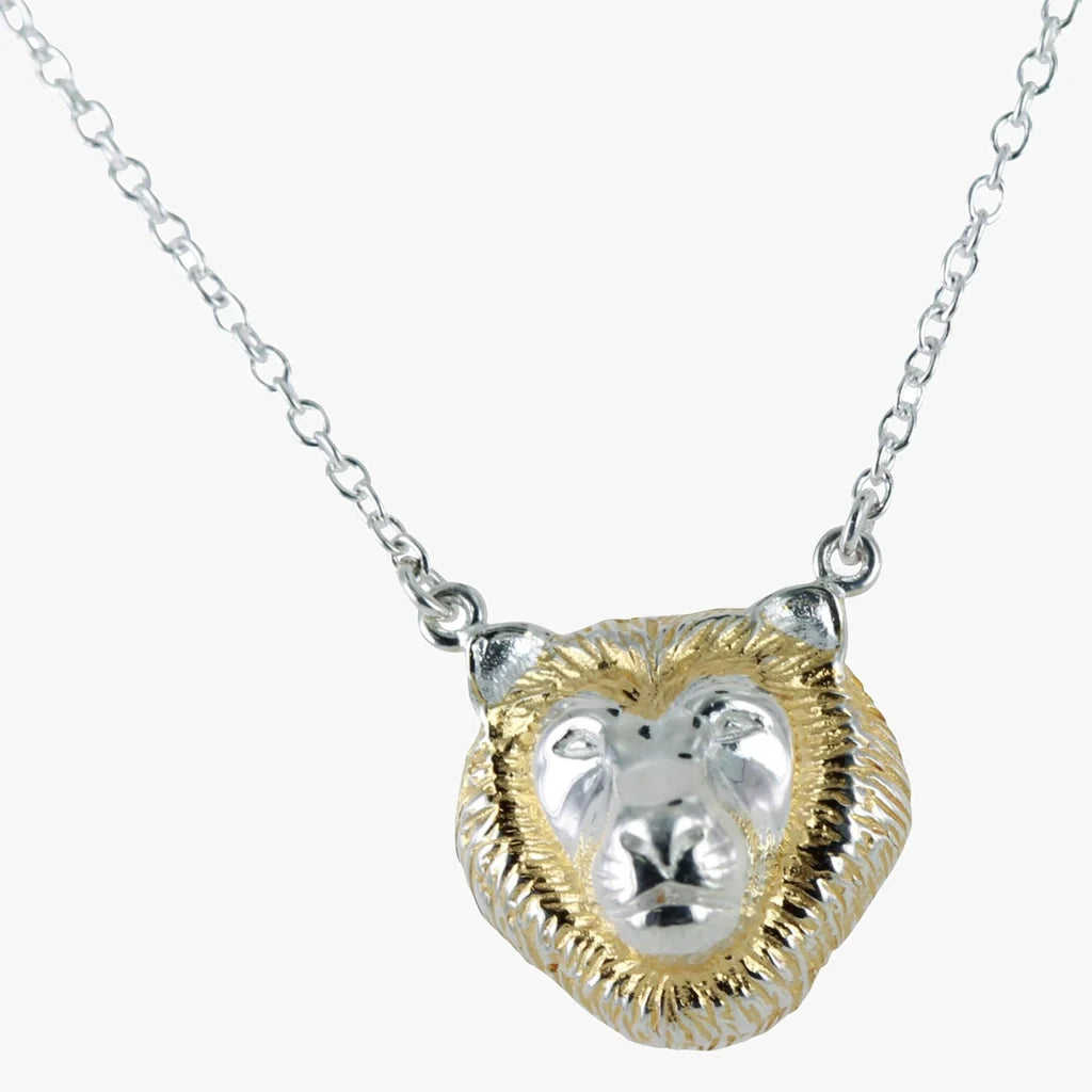 LION HEAD NECKLACE