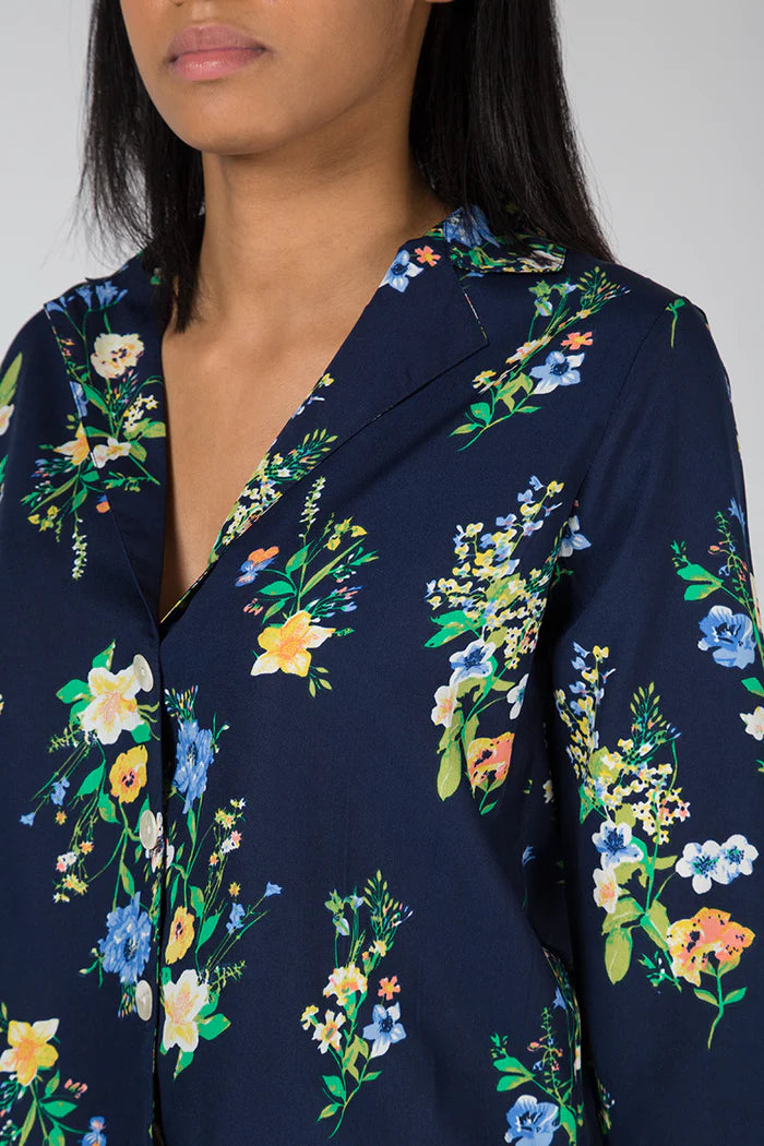 FLORAL BUTTON DOWN SHIRT