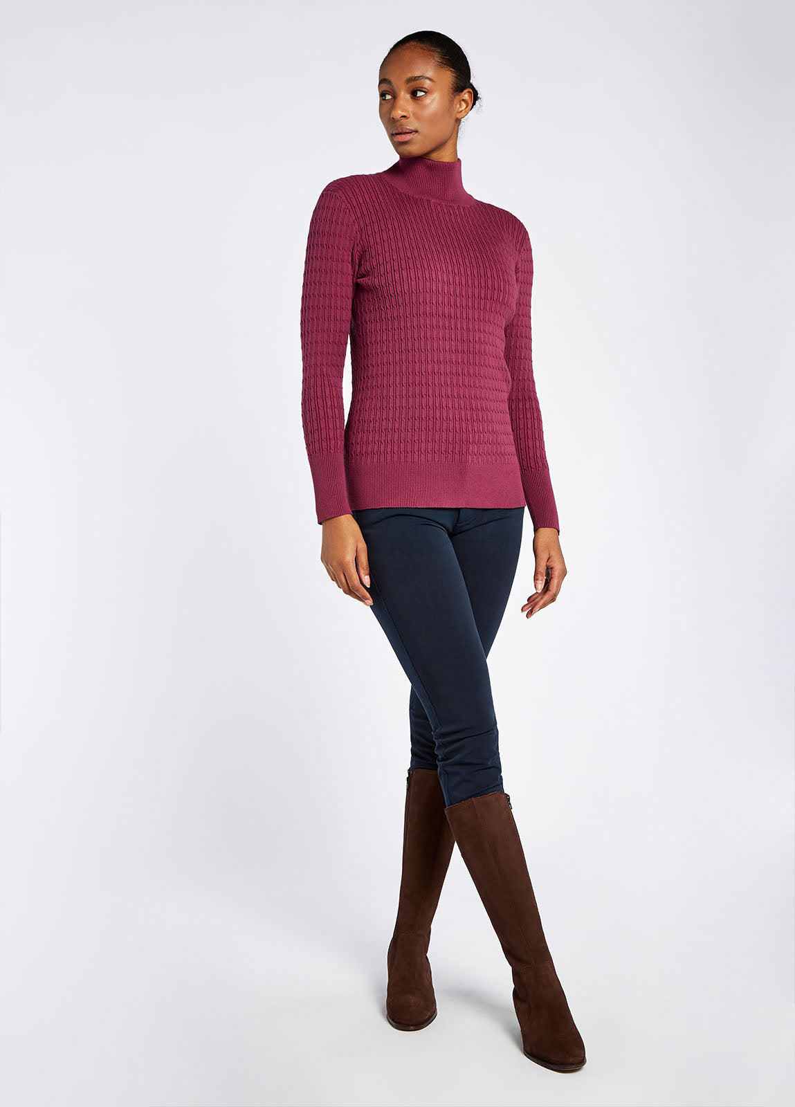 Hacketstown Funnel Neck Sweater