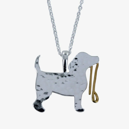 SPOT THE DOG STERLING SILVER NECKLACE