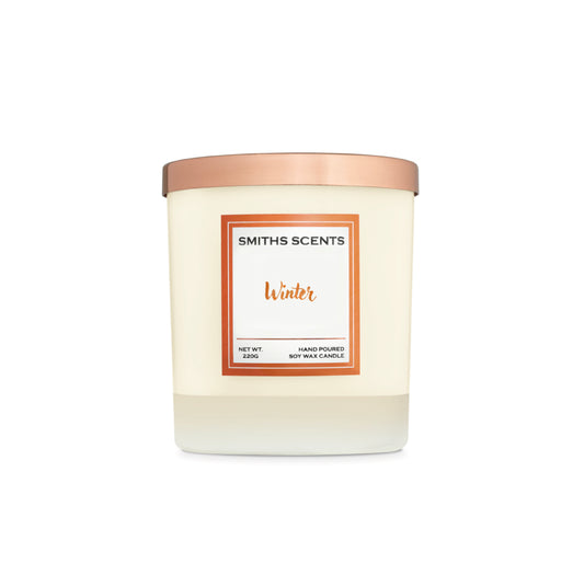 Luxury Soy Wax Candle - Winter