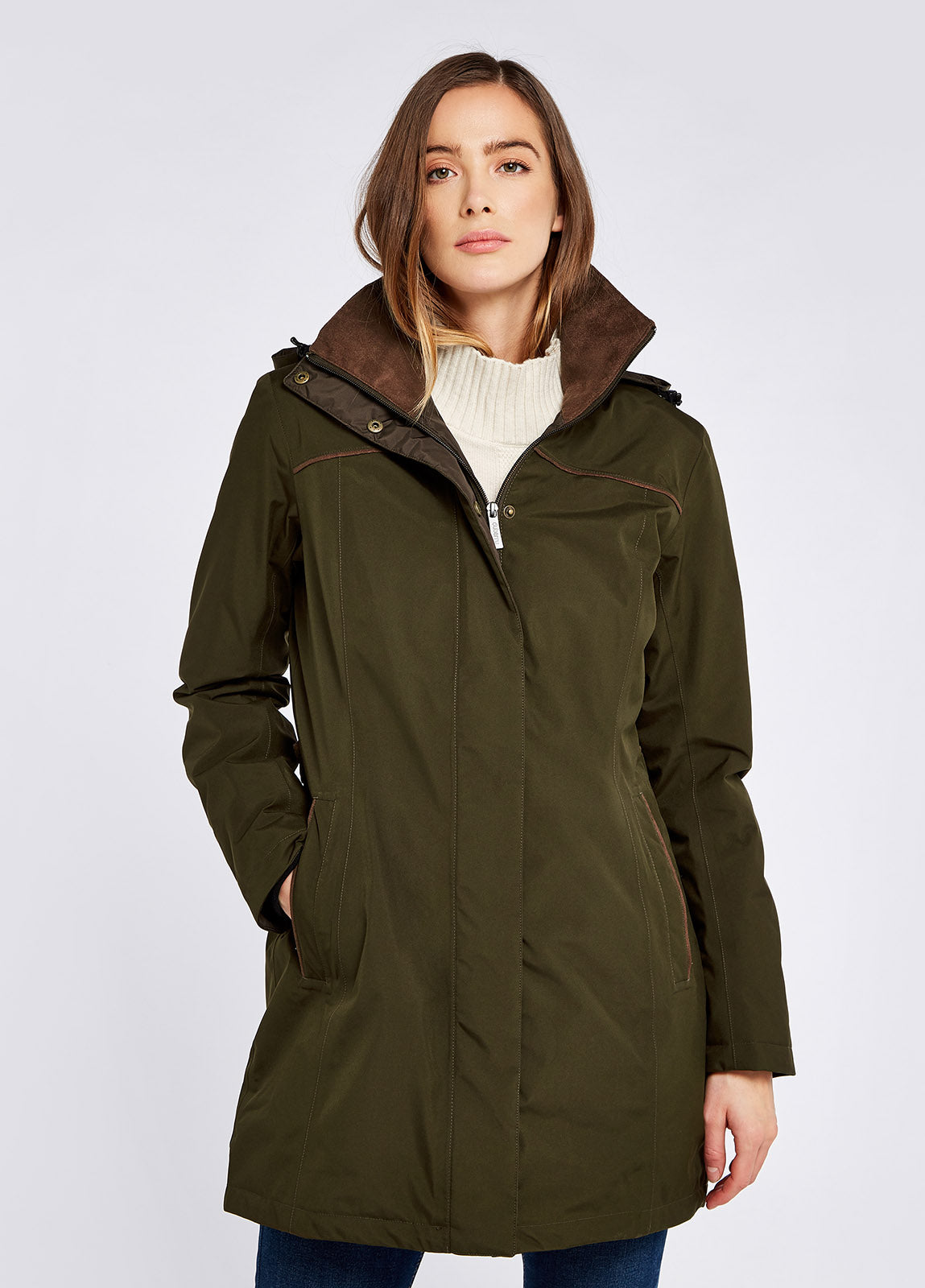 Beaufort Travel Coat - Olive