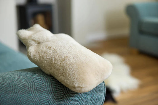 Drapers of Glastonbury Sheepskin Hot Water Bottle Cover