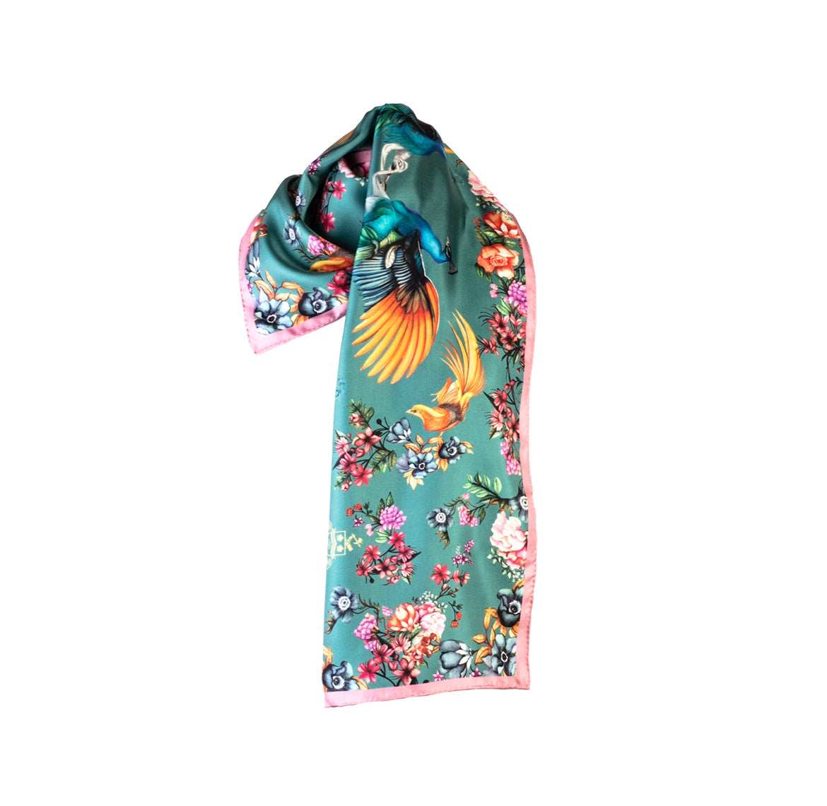 Narrow Airs & Graces Silk Scarf