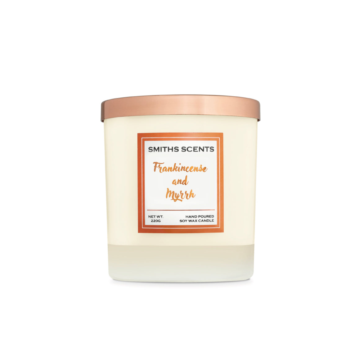 Luxury Soy Wax Candle - Frankincense & Myrrh